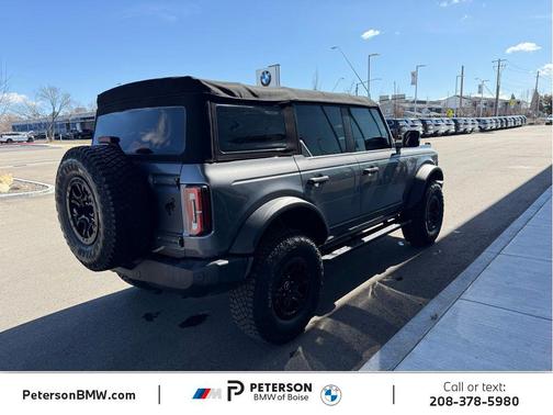Carbonized Gray Metallic 2022 Ford Bronco Wildtrak