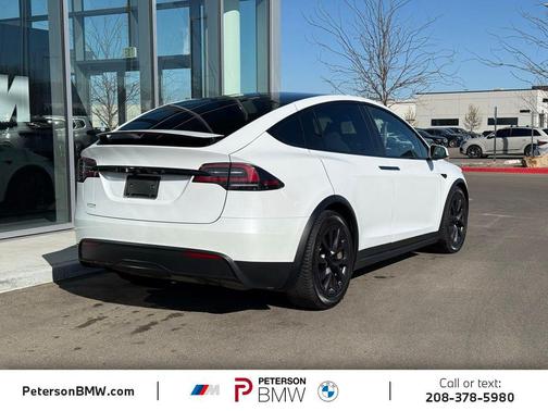 Pearl White Multi-Coat 2024 Tesla Model X Long Range