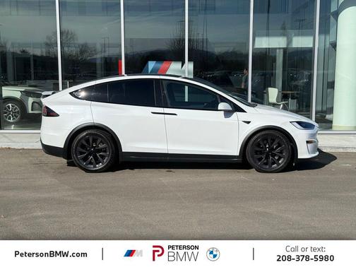 Pearl White Multi-Coat 2024 Tesla Model X Long Range