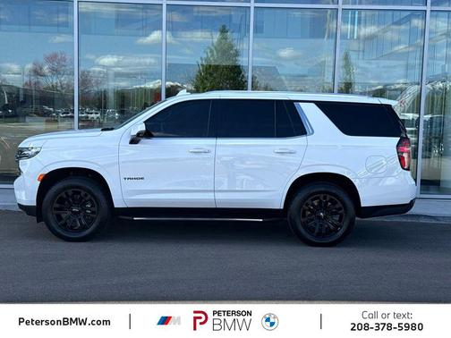 Summit White 2022 Chevrolet Tahoe LT