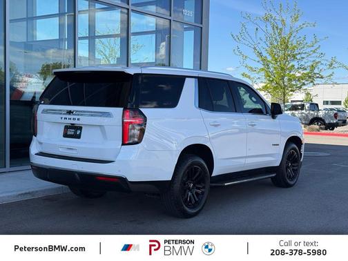 Summit White 2022 Chevrolet Tahoe LT