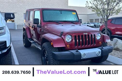 Deep Cherry Red Crystal Pearlcoat 2012 Jeep Wrangler Unlimited Sahara