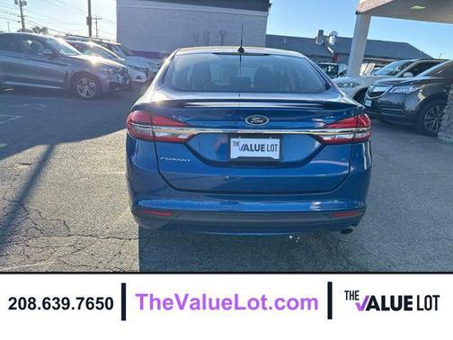 Lightning Blue 2018 Ford Fusion S