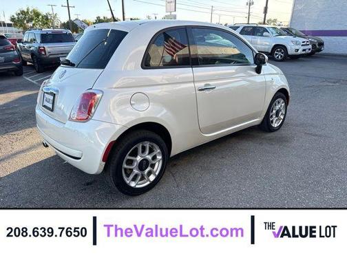 Bianco (White) 2015 FIAT 500 Pop