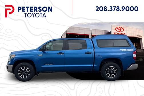 Blazing Blue Pearl 2018 Toyota Tundra SR5