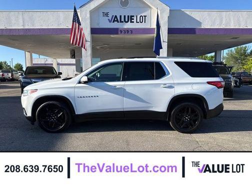 Summit White 2018 Chevrolet Traverse LT Leather