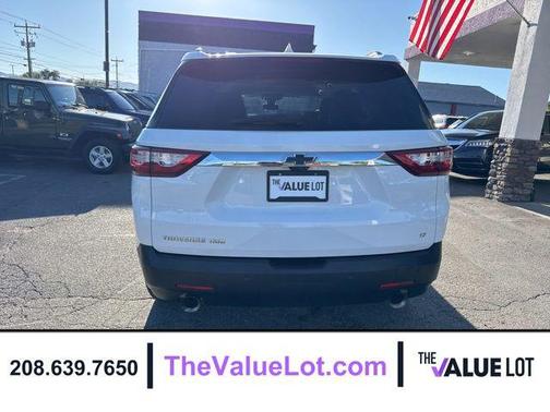 Summit White 2018 Chevrolet Traverse LT Leather
