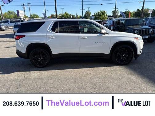 Summit White 2018 Chevrolet Traverse LT Leather