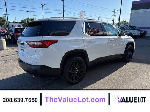 Summit White 2018 Chevrolet Traverse LT Leather