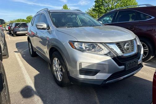 Brilliant Silver 2018 Nissan Rogue SV