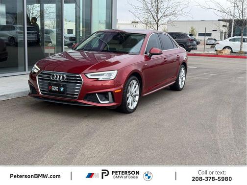 Matador Red Metallic 2019 Audi A4 2.0T Prestige