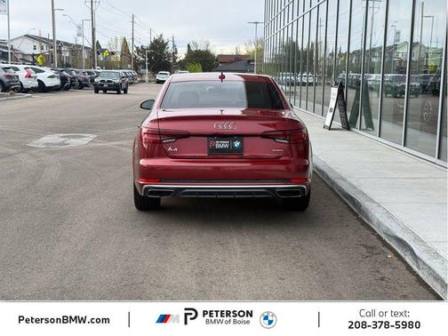 Matador Red Metallic 2019 Audi A4 2.0T Prestige