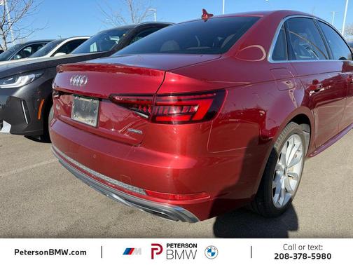 Matador Red Metallic 2019 Audi A4 2.0T Prestige