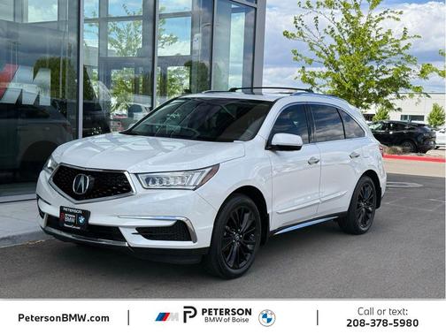 Platinum White 2020 Acura MDX 3.5L w/Technology Package