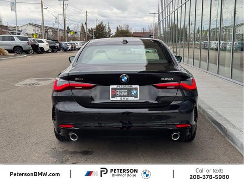 Black Sapphire Metallic 2026 BMW 430 i xDrive