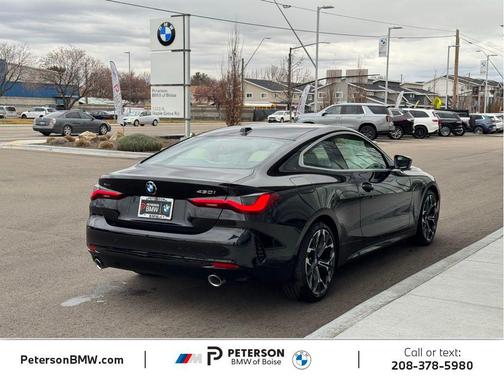 Black Sapphire Metallic 2026 BMW 430 i xDrive