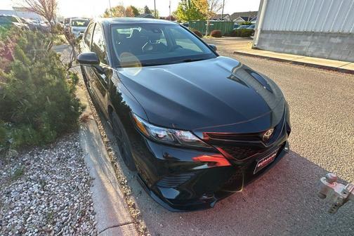 Midnight Black Metallic 2024 Toyota Camry TRD V6