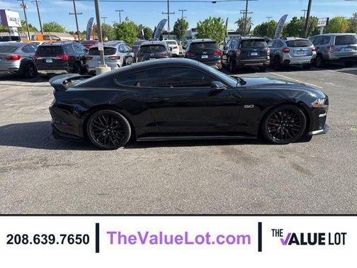 Shadow Black 2019 Ford Mustang GT Premium
