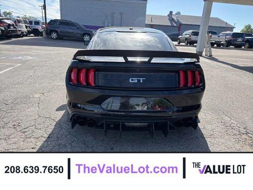 Shadow Black 2019 Ford Mustang GT Premium