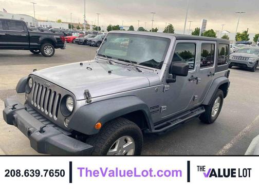 Billet Metallic Clearcoat 2014 Jeep Wrangler Unlimited Sport