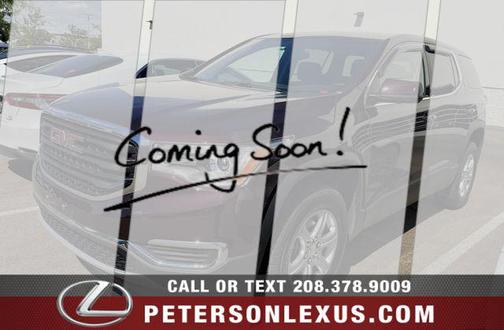 Black Cherry Metallic 2017 GMC Acadia SLE-1