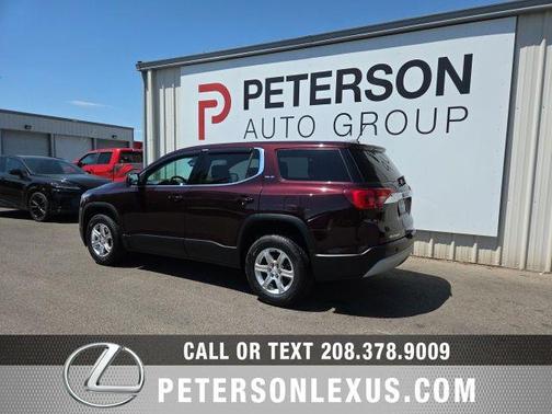 Black Cherry Metallic 2017 GMC Acadia SLE-1