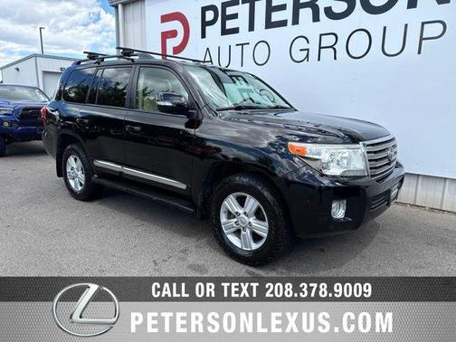 Black 2013 Toyota Land Cruiser Base