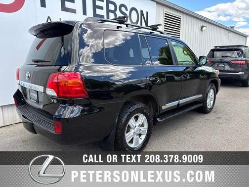 Black 2013 Toyota Land Cruiser Base