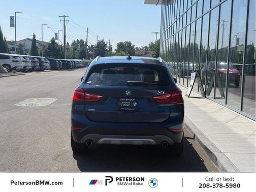 Mediterranean Blue Metallic 2018 BMW X1 xDrive28i