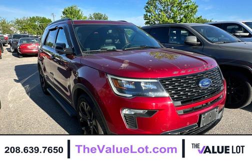 Ruby Red Metallic 2019 Ford Explorer Sport