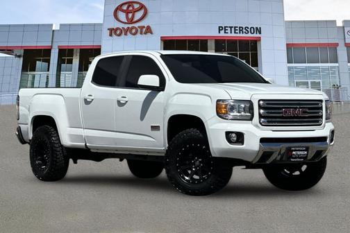 Summit White 2017 GMC Canyon SLE
