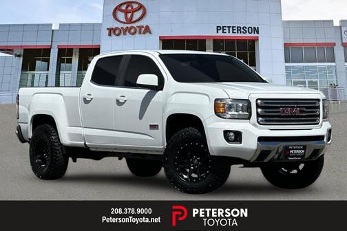 Summit White 2017 GMC Canyon SLE