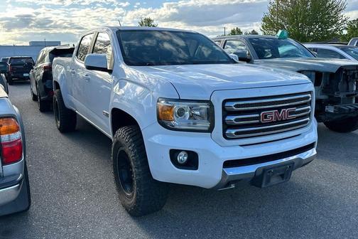 Summit White 2017 GMC Canyon SLE