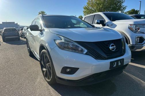 Pearl White 2018 Nissan Murano SL