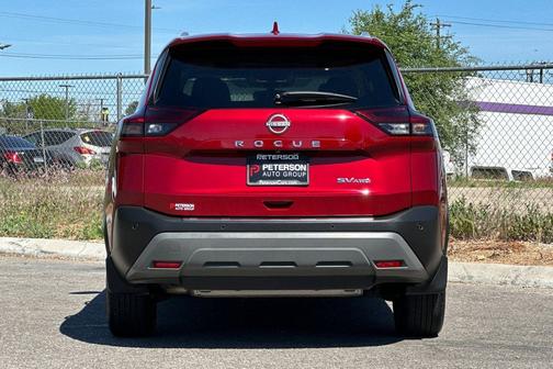 Scarlet Ember Tintcoat 2023 Nissan Rogue SV