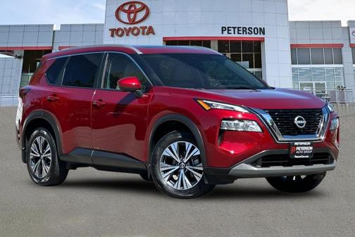 Scarlet Ember Tintcoat 2023 Nissan Rogue SV