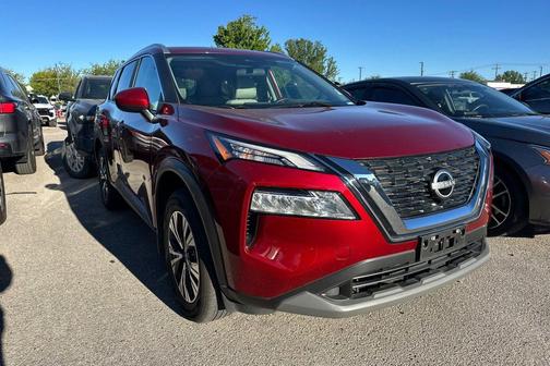 Scarlet Ember Tintcoat 2023 Nissan Rogue SV