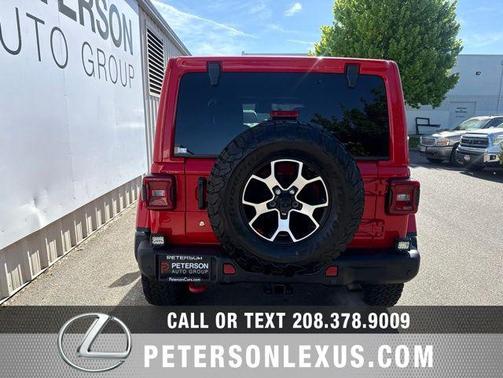 Firecracker Red Clearcoat 2020 Jeep Wrangler Unlimited Rubicon
