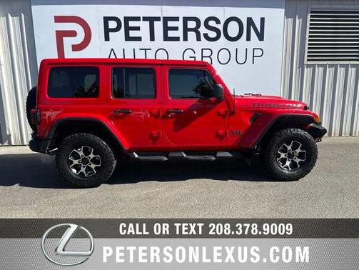 Firecracker Red Clearcoat 2020 Jeep Wrangler Unlimited Rubicon