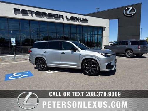 Celestial Silver Metallic 2025 Lexus TX 500h F SPORT Premium