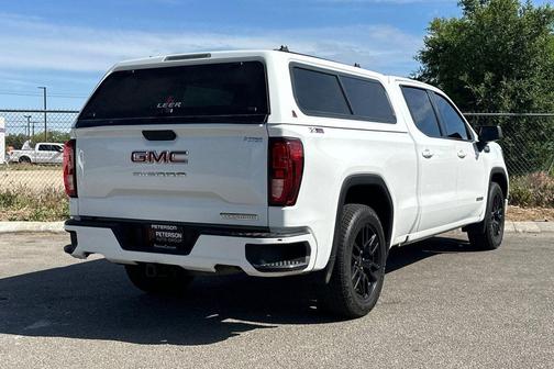 Summit White 2021 GMC Sierra 1500 Elevation