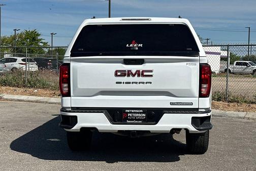 Summit White 2021 GMC Sierra 1500 Elevation