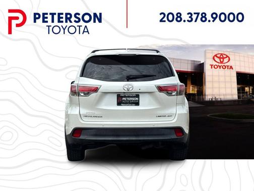 Blizzard Pearl 2014 Toyota Highlander Limited Platinum