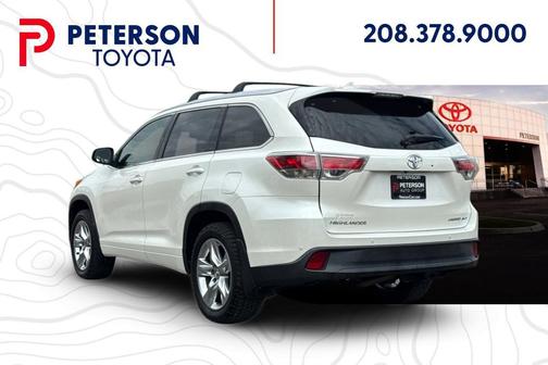 Blizzard Pearl 2014 Toyota Highlander Limited Platinum