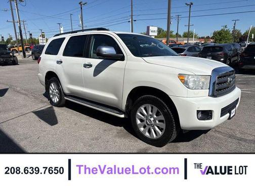 Blizzard Pearl 2014 Toyota Sequoia Platinum