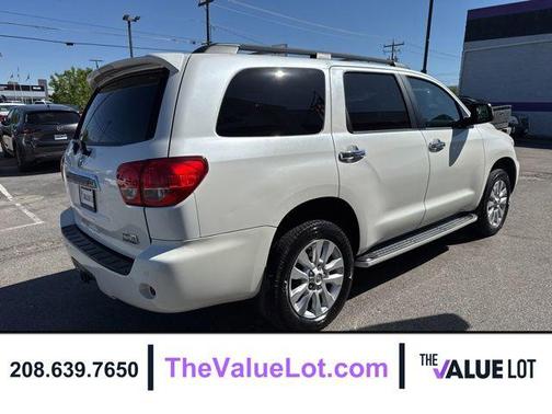 Blizzard Pearl 2014 Toyota Sequoia Platinum