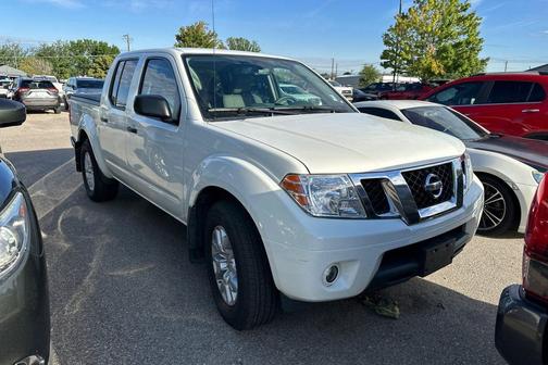 Glacier White 2020 Nissan Frontier SV