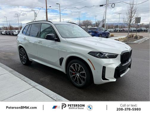 Alpine White 2025 BMW X5 M60i