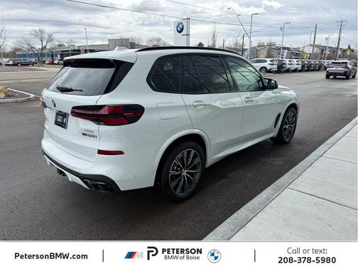 Alpine White 2025 BMW X5 M60i