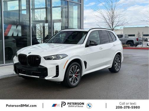 Alpine White 2025 BMW X5 M60i